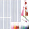29 PCS Bookmark Resin Mold Kit,Rectangle Bookmark Silicone Molds,Resin Bookmark Molds with 20PCS Colorful Tassels for Epoxy Resin Casting DIY Book...