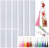 29 PCS Bookmark Resin Mold Kit,Rectangle Bookmark Silicone Molds,Resin Bookmark Molds with 20PCS Colorful Tassels for Epoxy Resin Casting DIY Book...