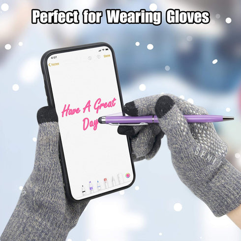 Stylus Pen anngrowy Stylus Pens Universal Ballpoint Pen 2 in 1 Stylists Pens for iPad iPhone Tablet Laptops Kindle Samsung Galaxy All Capacitive T...