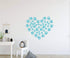49 Pieces/Set Dog Paws Wall Decals Vinyl Pawprints Sticker Animal Footprint Wall Art Decoration for Kids Boy Girl Baby Nursery Bedroom Living Room...
