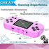 Retro Handheld Games for Kids Built in 218 Classic Old Style Electronic Game 2.5'' Screen 3.5MM Earphone Jack USB Rechargeable Portable Video Play...