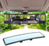 Car HD Rearview Mirrors 12 Inch, Interior Clip-on Panoramic Rear View Mirror, Wide Viewing Range Rear View Mirror, Universal Use for Cars, SUVs, T...
