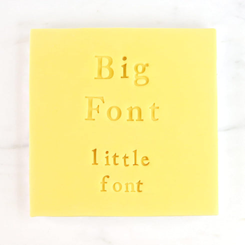 PME Fun Fonts Collection 2 Stamping Set-Letters & Numbers for Cookie & Cupcake (66 Pieces), Standard, Trasparent, (FF57)...