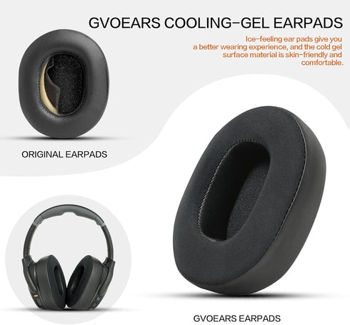 Gvoears Replacement Earpads for Skullcandy Crusher Wireless, Crusher ANC/EVO, Hesh ANC/EVO, Hesh 3 Wireless, Also Fit for Skullcandy Venue Wireles...