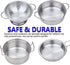 Play Pots and Pans Toys for Kids, Kitchen Playset Pretend Play Toys - Pretend Cookware Mini Stainless Steel Cooking Utensils Development Toys for ...
