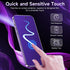 for (2 Pack) Privacy Screen Protector for iPhone 14 Pro Max Purple Soft PET Screen Protector, Anti Spy/Anti Blue Light/Never Shatter/No Bubbles/Se...