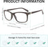 Eyekepper Transition Reading Glasses Photochromic Readers Men Women +3.50...