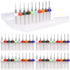 50pcs PCB Drill Bits Set Dremel Drill Bits Spiral Flute Carbide 0.3mm-1.2mm for PCB Circuit Board Stone Dremel Jewelry Making etc...