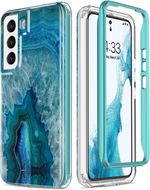 Esdot for Samsung Galaxy S22 Case,Military Grade Passing 21ft Drop Test,Rugged Cover with Fashionable Designs for Women Girls,Protective Phone Cas...