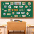 Let The Adventure Begin Affirmation Station Bulletin Board Set Travel Bulletin Boards Mountain Mental Health Posters Positive Affirmations Accents...