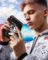 Bistup Boys Wallet Cute Leather Bifold Wallet for Men Women Cartoon Anime Cool Design Credit Card Cash Id Holder Rfid Blocking Black White Girl Bi...