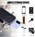 Phone Holder for Running Armband Cell Phone Holder for iPhone 15 14 13 12 11 Pro Max Xs Xr X 8 7 6 Plus Galaxy Ultra S24 Note Carrier Bag Pouch,Gy...