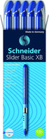 Schneider Slider Basic XB Ballpoint Pen, 10/Pack...