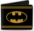Buckle-Down Unisex-Adult's Bifold Wallet Batman...