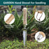 Berry&Bird Seeding Widger,Stainless Steel Garden Bulb Shovel with Wooden Handle for Planting Indoor Seed Tool Bulb Planter Trowel Hand Transplante...