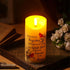 Memorial Candles Memorial Gifts LED Memorial Candles for Loss of Loved One Sympathy Flameless Candles Bereavement Gifts Battery Candles for Prayer...