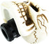 Lunsom Skull Shift Knobs Resin Shifter Head Most Car Transmission Shifting Stick Handle Fit Most Automatic Manual Vehicle (White)...