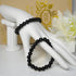 145pcs Glass Beads, 8mm Glass Beads for Barcelet and Jewelry Making DIY Crafts (Black)...