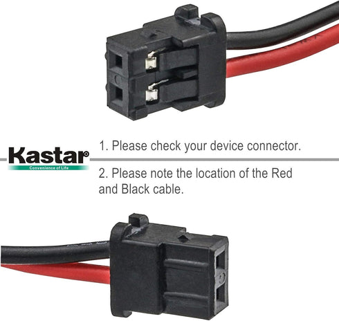 Kastar 2-Pack Home Cordless Phone Battery Replacement for BT-1007 BT1007 BT1015 BT904 BBTY0460001 BBTY0510001 BBTY0624001 BBTY0700001 Panasonic HH...