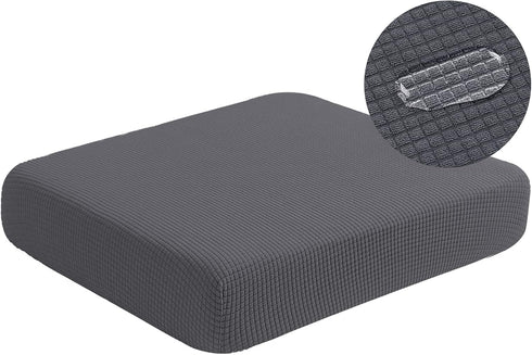 Water Repellent Sofa Cushion Slipcovers, Stretch Sofa Seat Cushion Cover, Furniture Protector Slipcovers RV Seat Cover for Living Room (Loveseat C...