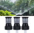 6PCS Lawn Sprinkler Garden Sprinkler, 360° Rotating Buried Spray Nozzle Large Area Coverage Automatic Lawn Sprinkler Heads G1/2 Female Thread Adju...