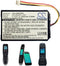 Cameron Sino 3.7V 1050mAh Replacement Remote Control Battery for Logitech 915-000198, Harmony Touch, Harmony Ultimate, Harmony Ultimate One, Part ...