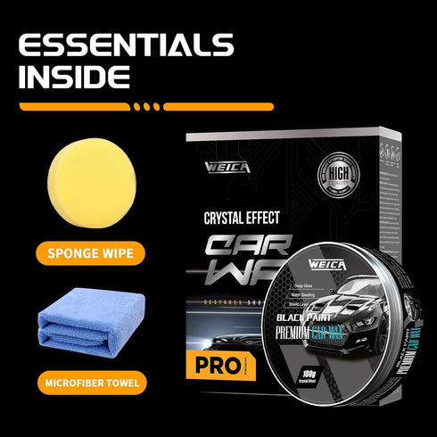 Car Wax for Dark Color Cars | Black, Charcoal, Midnight Blue | Liquid Depth & Sun Swirl Defender | 180g...