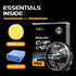 Car Wax for Dark Color Cars | Black, Charcoal, Midnight Blue | Liquid Depth & Sun Swirl Defender | 180g...