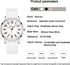 Nurse Watch for Nurses,Nursing Students,Medical Professionals,Doctors,with Variety Colors,Second Hand and 24 Hour,Soft Breathable Colour Silicone ...