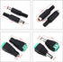 DC Power Jack Connector Assorted Kit, 5.5 x 2.1mm DC Power Supply Jack Socket Male Female Panel Mount Connector 2Pin 3Pin with Hex Nut, DC005 DC01...