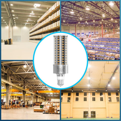 25W LED Corn Lights Bulb 250Watts Equivalent 3287Lumens Super Bright E26 Bulbs 3000K Warm White E39 Large Mogul Base Lamps 110V Indoor Commercial ...