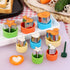 Vegetable Cutter Shapes Set Mini Sizes Cookie Cutters Set Fruit Cookie Pastry Stamps Mold Food Decorative Kids Baking and Food Supplement Tools (2...