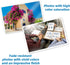 Uinkit 37lb Thin Flyer Paper Glossy 8.5x11 Inkjet 100 Sheets Single Side DIY Chip Bag 135gsm Photos Picture for Inkjet Printer with Dye Ink Printe...