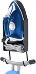 Ironing Board Hanger Wall Mount Ironing Holder Heat Resistant Iron Hanger with Iron Board Rack for Max 5 Inch Width (Black)...