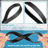 HASMX 2-Pack Replacement Vacuum Cleaner Belts #12675000002729 for Black & Decker Air Swivel Vacuum BDASV101, BDASV103, BDASV104, BDASL102 & Ultra,...