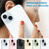 for iPhone 15 and iPhone 15 Plus Camera Lens Protector, Anti-Scratch Lens Cover 9H Tempered Glass Metal Camera Screen Protector Shockproof Camera ...