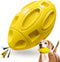 Squeaky Dog Toys for Aggressive Chewers: Rubber Puppy Chew Ball with Squeaker, almost Indestructible and Durable Pet Toy for Medium and Large Bree...