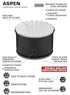 COLETTI Aspen Stainless Steel Pour Over Coffee Maker, 12 oz, Black, Dishwasher Safe, Portable Coffee...