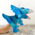 Hand Puppets, Cute Dinosaur Stuffed Animal Plush Puppet Pretend Play Doll Toy Movable Mouth Storytelling Dinosaur Figure Hand Puppet Interactive T...