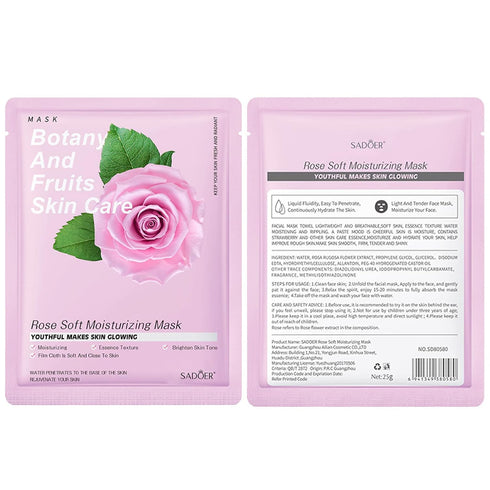 Jakuva 12PCS Deeply Moisturizing Facial Masks,Collagen Face Mask Facial Patches for Anti-Aging,Anti Wrinkle & Face Skincare,Firm Skin Softening Fa...