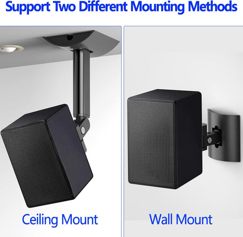 Speaker Wall Mount Ceiling Speaker Mount for Samsung 9500S Rear Speaker Mount, Tilt and Swivel Adjust Speaker Mounts for Samsung SWA-9500S/ZA...