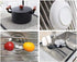 Stainless Steel Roll Up Dish Rack Over The Sink Roll Out Dish Drying Rack for Kitchen Dishes,Cups...
