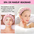 TailaiMei 2Pcs Spa Headbands for Washing Face or Facial, Sponge Skincare Headband Terry Cloth Headband for Makeup Removal, shower, Hair Accessorie...