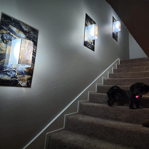 16" × 118" Black Marble Contact Paper Granite Wallpaper Peel and Stick Self-Adhesive Waterproof Removable for Renters Table Cabinets Meeting Room ...