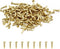 200 Pcs Tiny Brad Nails Brass String Art Nails 1.2x6mm Wood Finish Nails for DIY Pictures Boxes Decorative Household Accessories...