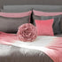 JWH Stereo Flower Throw Pillow Covers Aesthetic Decorative Floral Accent Pillow Cases Round Cushion Handmade Pillowcase for Bedroom Bed Couch Chai...