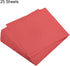 MECCANIXITY 25 Sheets 8x8 Inch(20x20cm) Origami Paper Double Sided Bright Red Square Sheet for Art Craft Project, Beginners, Gifts Decor...