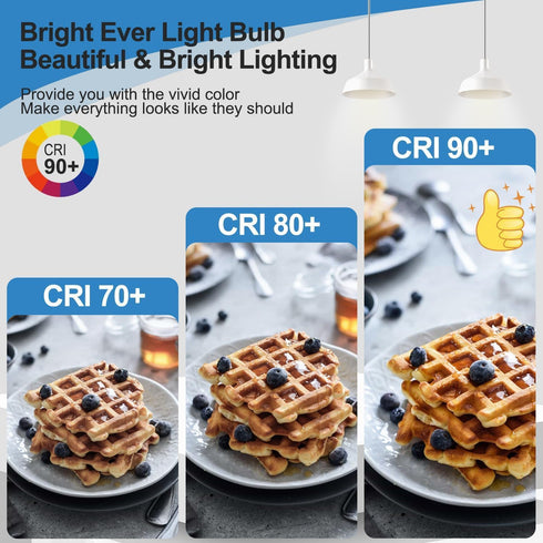 Leools E26 LED Bulb 6W Equivalent e26 led Bulb 60 Watt Dimmable Daylight 4000K Frosted Glass E26 Edison Bulb AC120V 600lm Tubular T14 T45 LED Bulb...