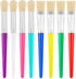 Paint Brushes for Kids, 8 Pcs Toddler Chubby Paint Brushes Bulk Set for Craft, Preschool Washable Kids Paint Brushes for Acrylic Paint Watercolor ...