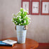 Artificial Plants Flowers Grass Shrubs 8 Pack No Fade Faux Plastic Flowers Outdoor for Vases Farmhouse Garden Porch Patio Office Indoor Wedding De...